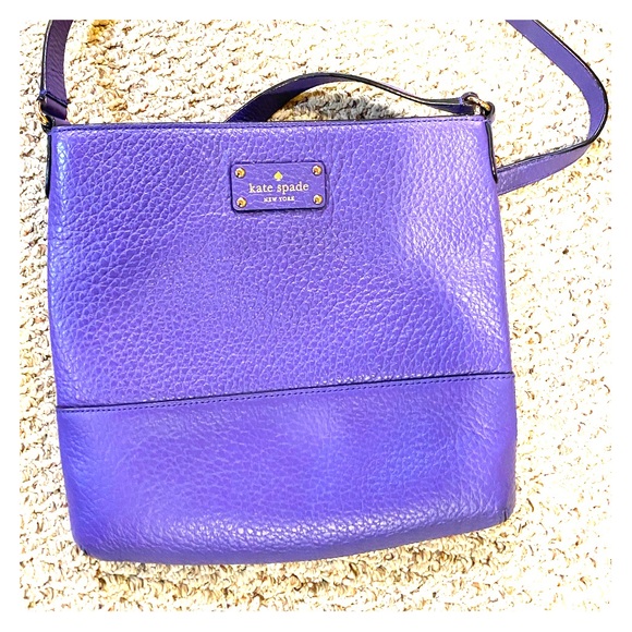 kate spade purple crossbody